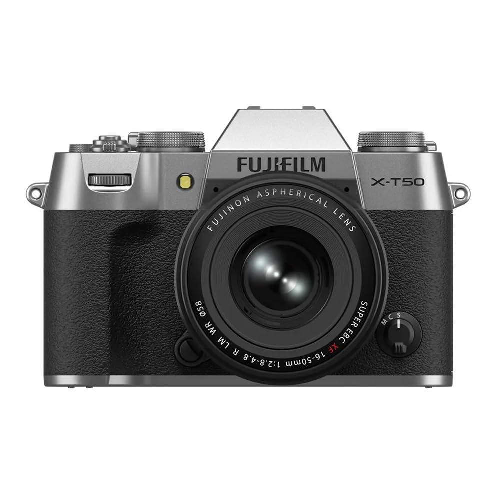 Fujifilm X-T50 40 MP APS-C X-Trans Sensor|Retro Style mirrorless Camera|4k/6.2k