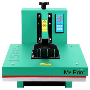 My Print | 15x15 DTF Heat Press Machine | Heavy Duty | Multi Purpose