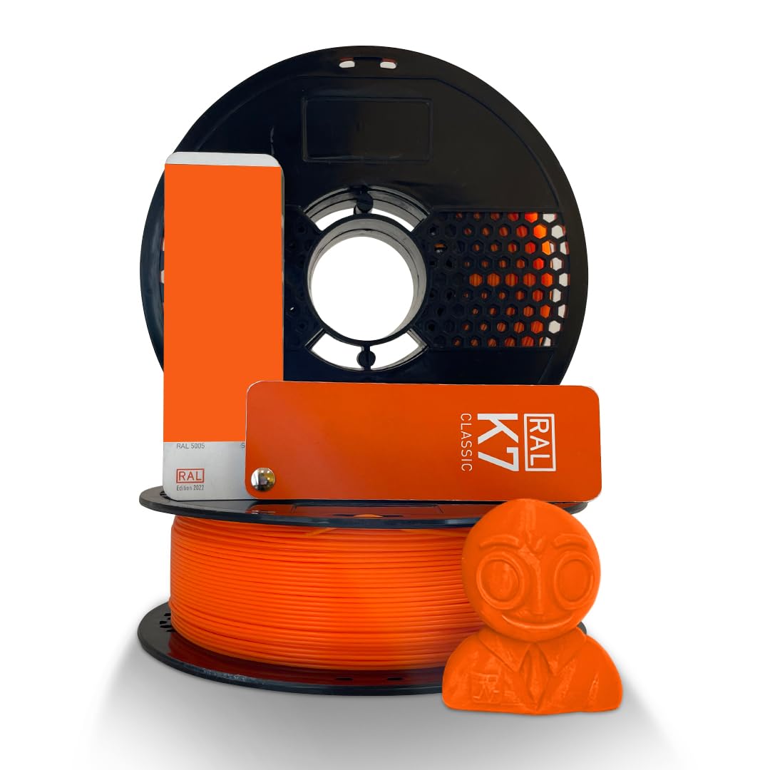 NFIL3D Premium HS PLA+ Tangy Orange - 3D Printing Filament | Compatible with All 3D Printers