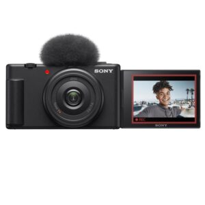 Sony Digital Camera ZV-1F for Content Creators with Ultra-Wide 20mm Prime Lens