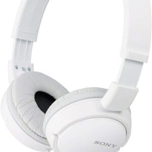 Sony MDR-ZX110A On Ear Stereo Wired Headphones (White), Without Mic